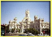 Madrid, Plaza de Cibeles, Palacio de Comunicaciones